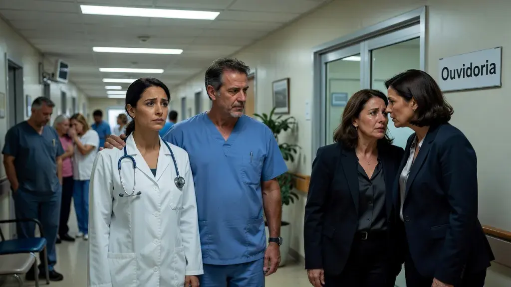 Bela Enfrenta Pressão no Hospital e Encontra Apoio de Gabriel